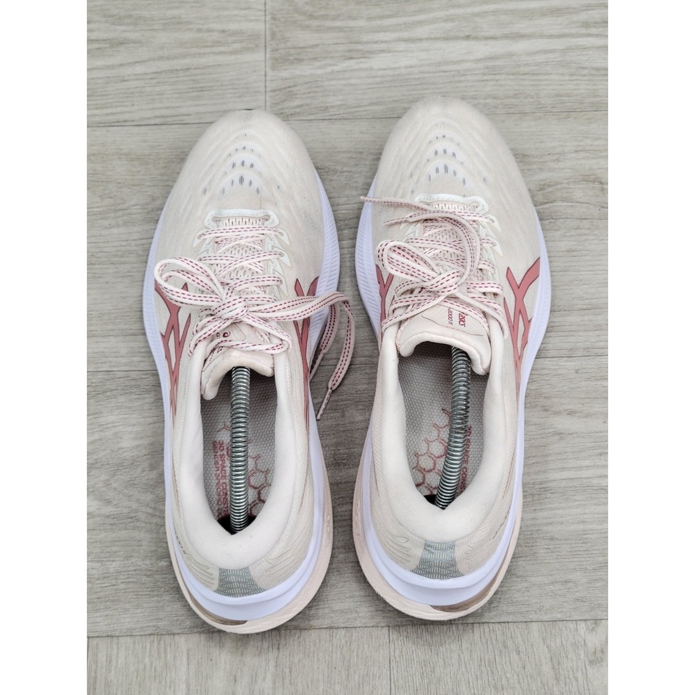 Asics Women's Light Pink and Dusty Rose Running Shoes - Picture 5 of 13